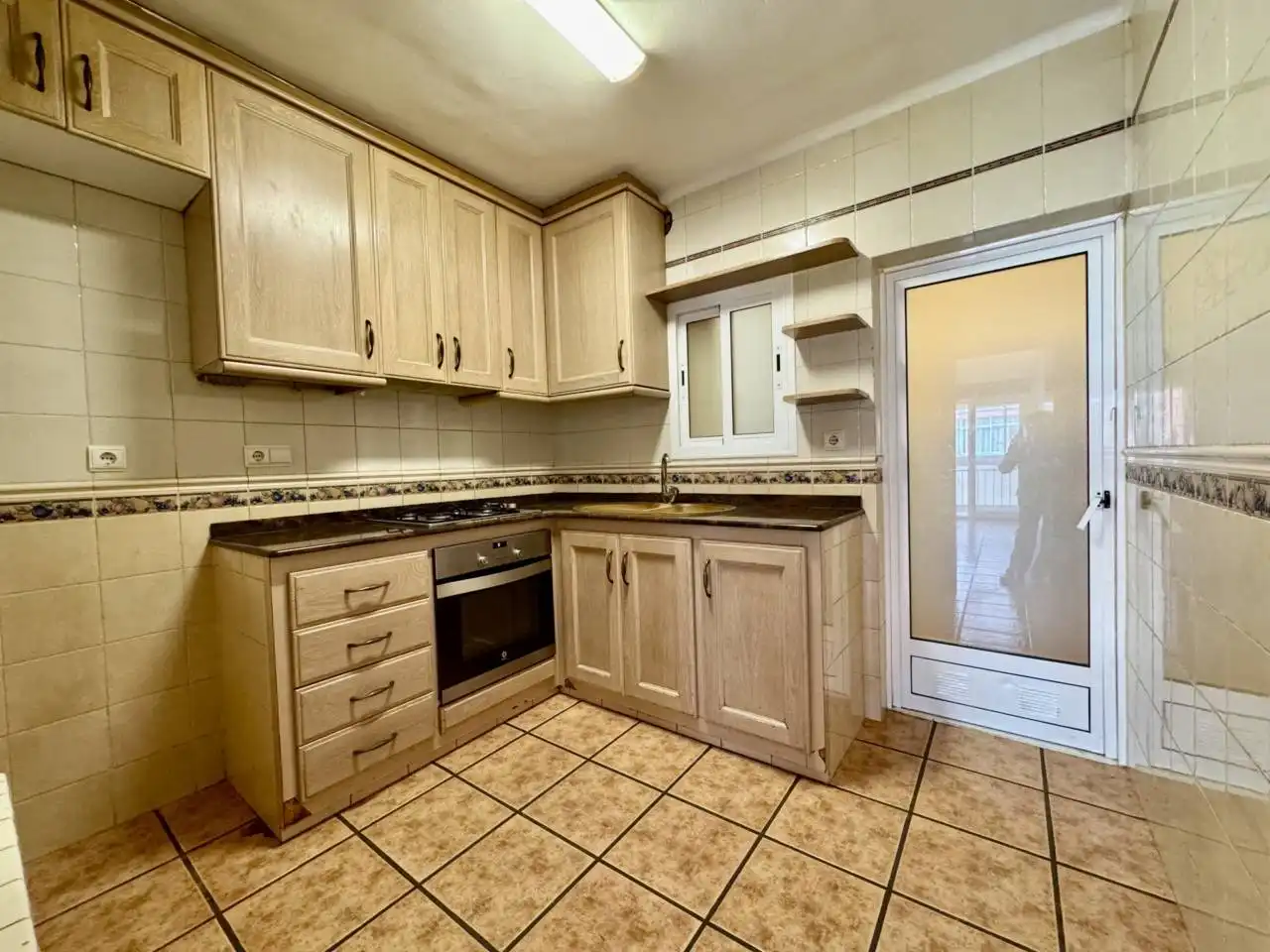 Cocina de Apartamento en venta en La Roca del Vallès con Calefacción