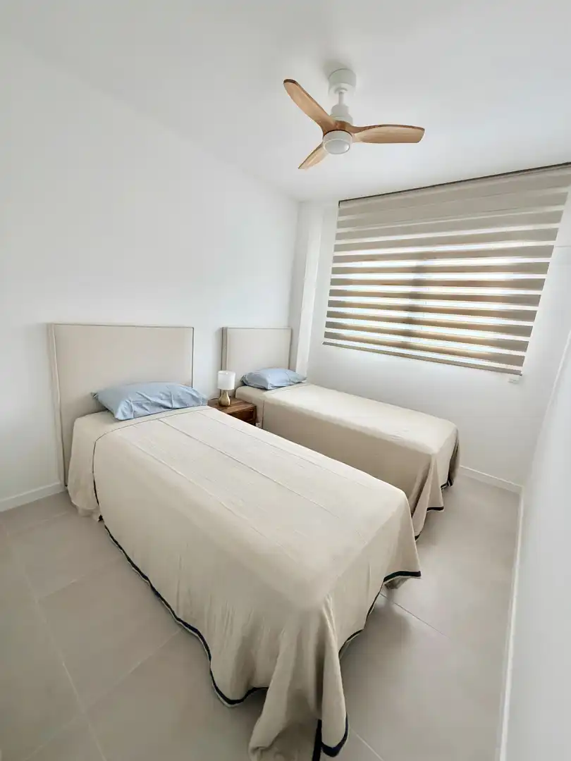 Bedroom of Apartments for rent in Estepona  with Air Conditioner, Terrace and Swimming Pool