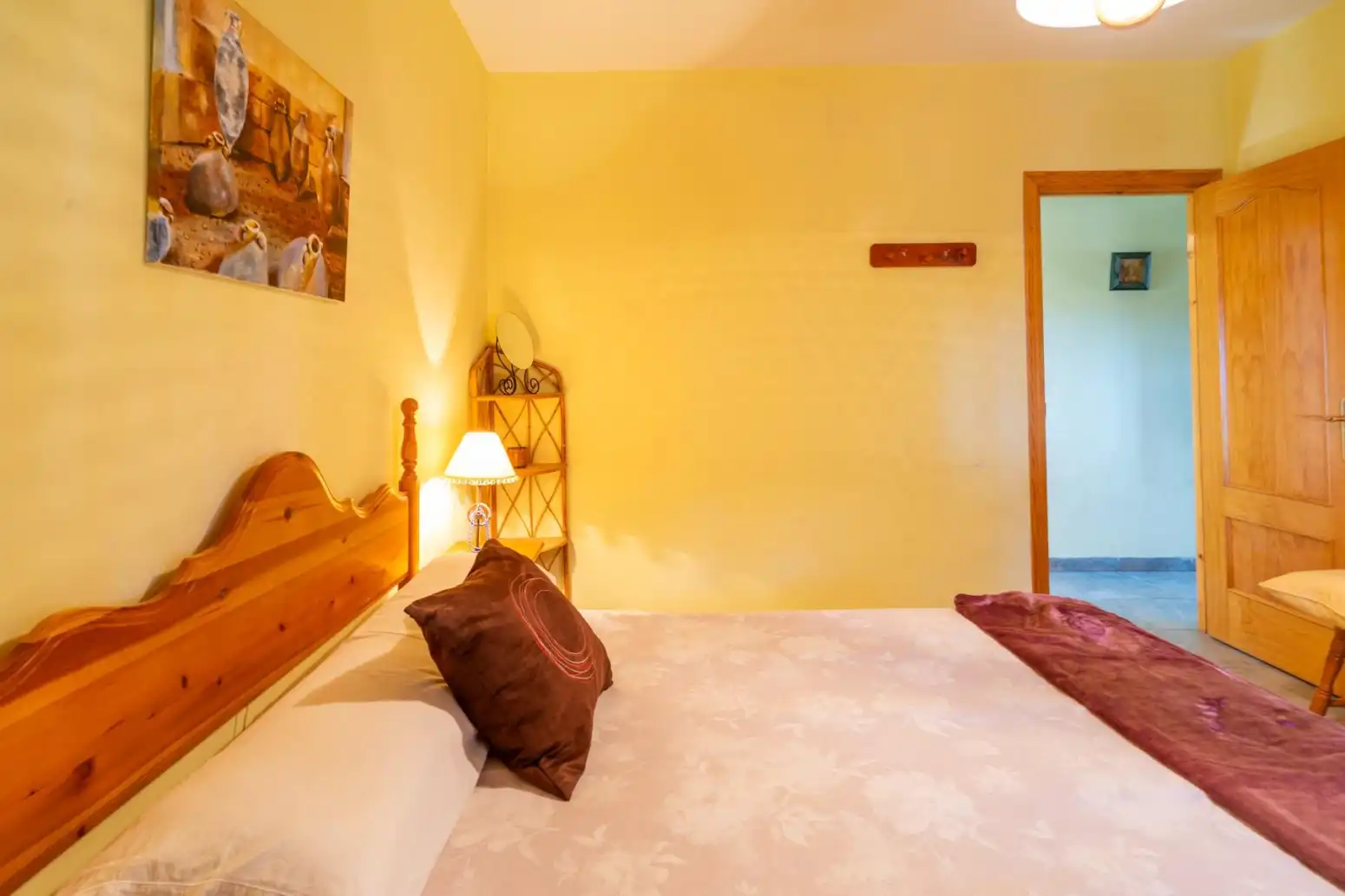 Dormitori de Casa o xalet en venda en Mula amb Parquet, Terrassa i Moblat