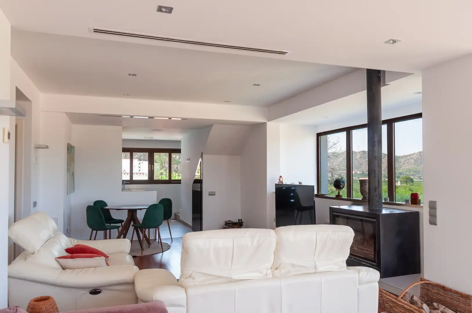 Sala de estar de Casa o chalet en venta en Gandia con Aire acondicionado, Terraza y Trastero