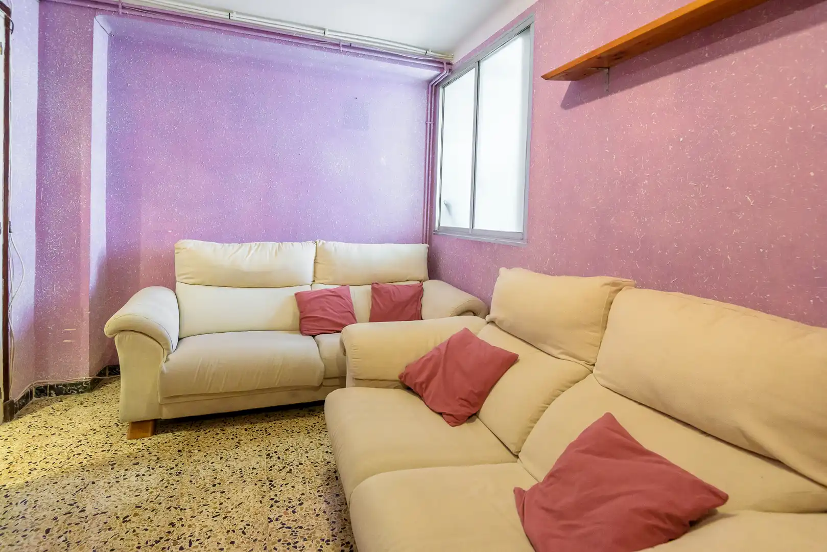 Sala de estar de Piso en venta en Tarragona con Aire acondicionado, Calefacción y Balcón