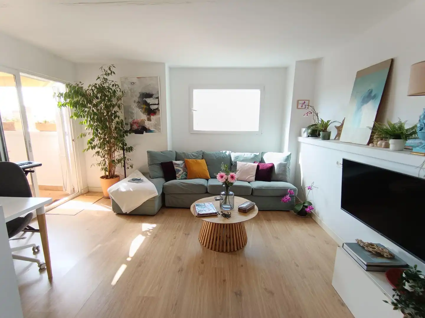 Wohnzimmer von Dachboden zum Verkauf in Molina de Segura mit Heizung