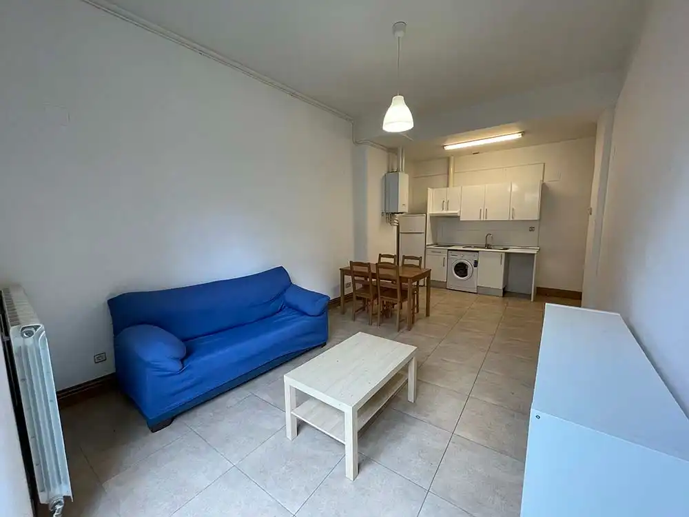 Wohnzimmer von Wohnung zur Miete in Huesca mit Heizung, Möbliert und Waschmaschine
