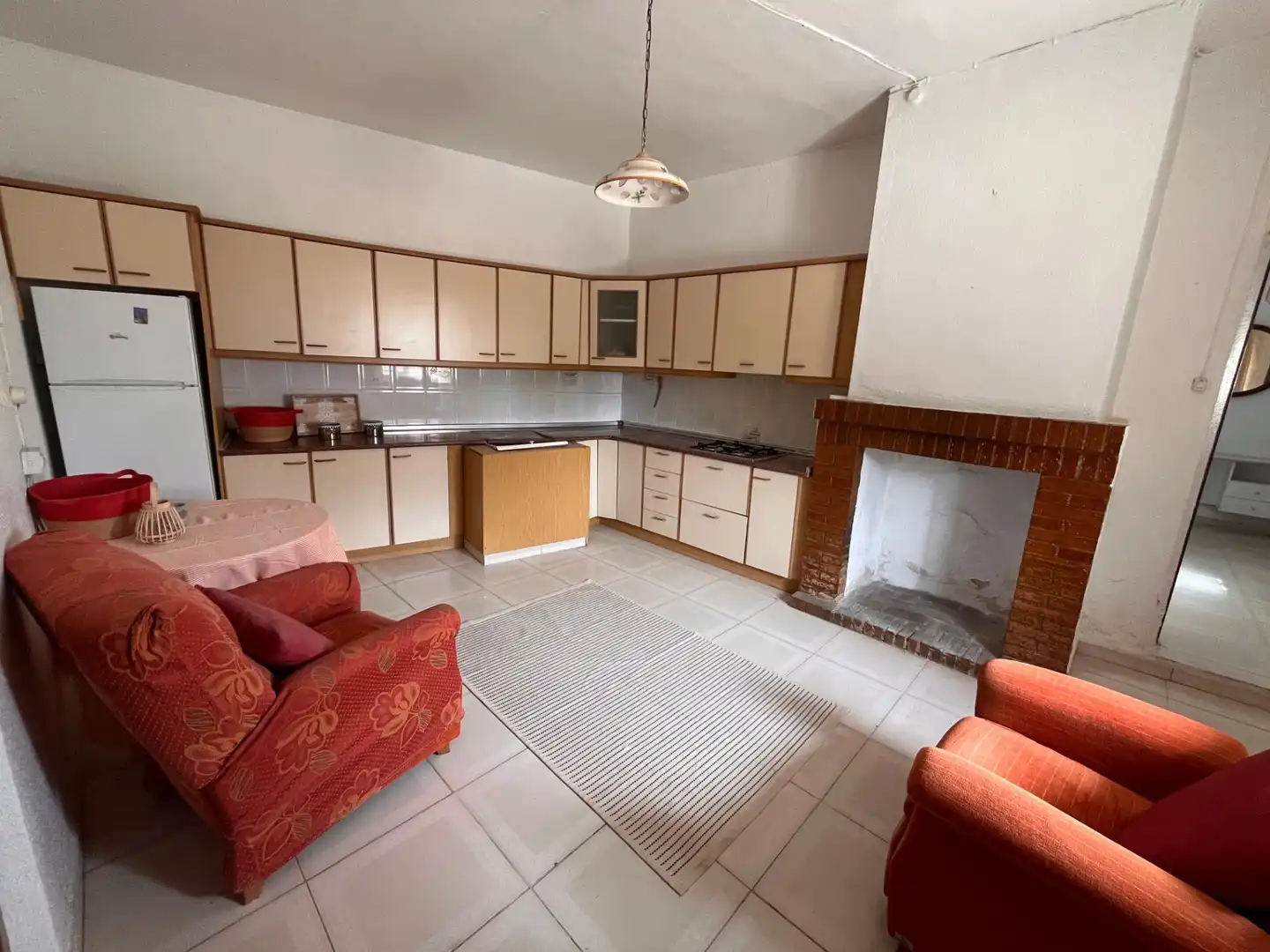 Cocina de Casa adosada en venta en Tobarra con Jardín privado, Terraza y Trastero