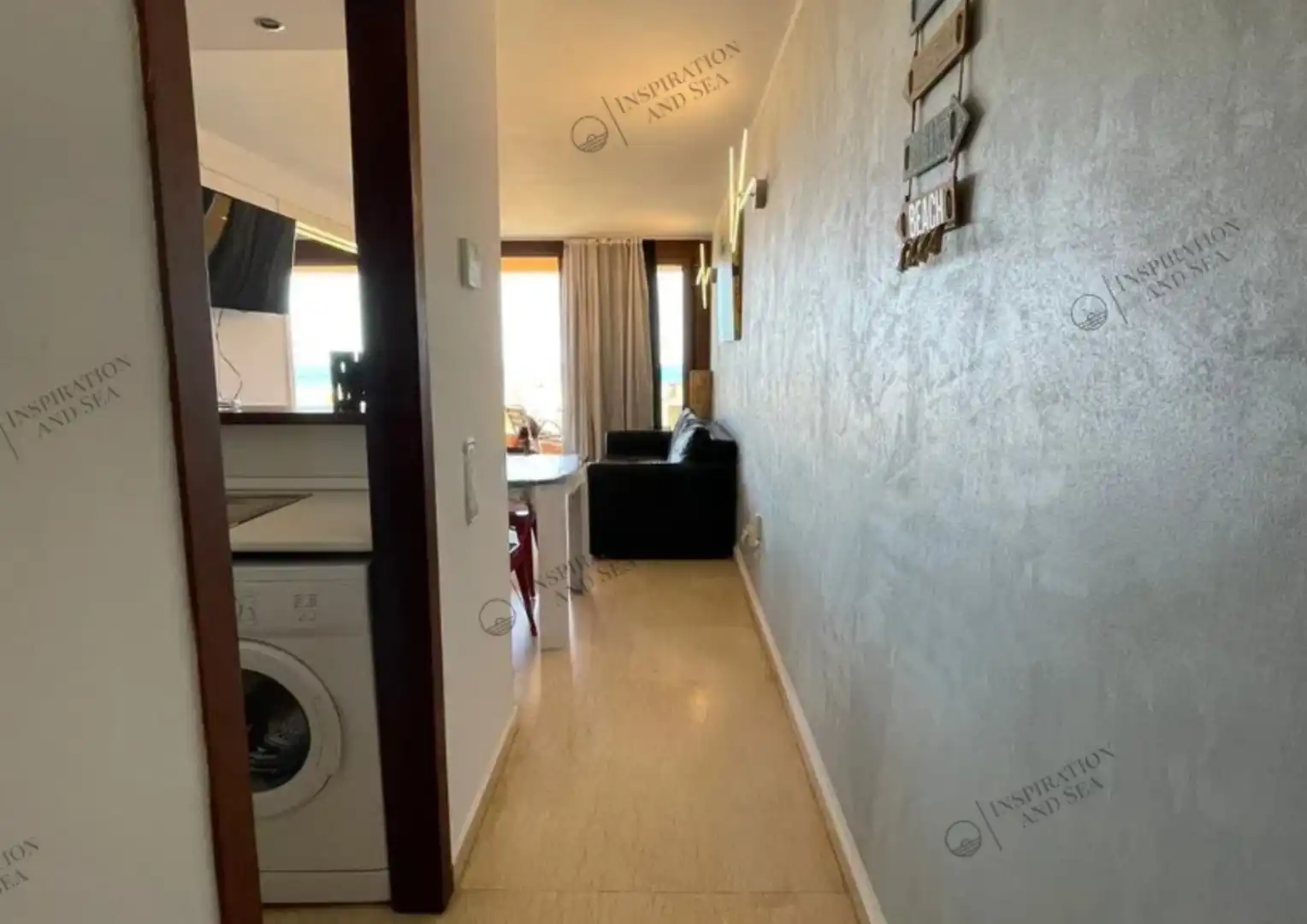 Living room of Flat for sale in Sant Josep de sa Talaia  with Air Conditioner, Heating and Terrace