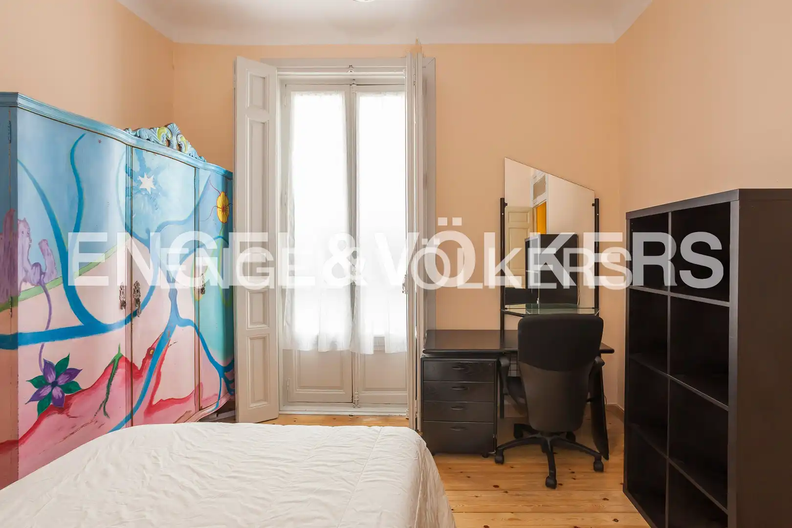 Bedroom of Flat for sale in Madrid  with Heating and Balcony