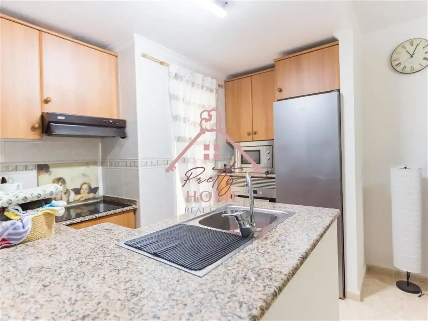 Kitchen of Flat for sale in Mazarrón  with Air Conditioner and Furnished