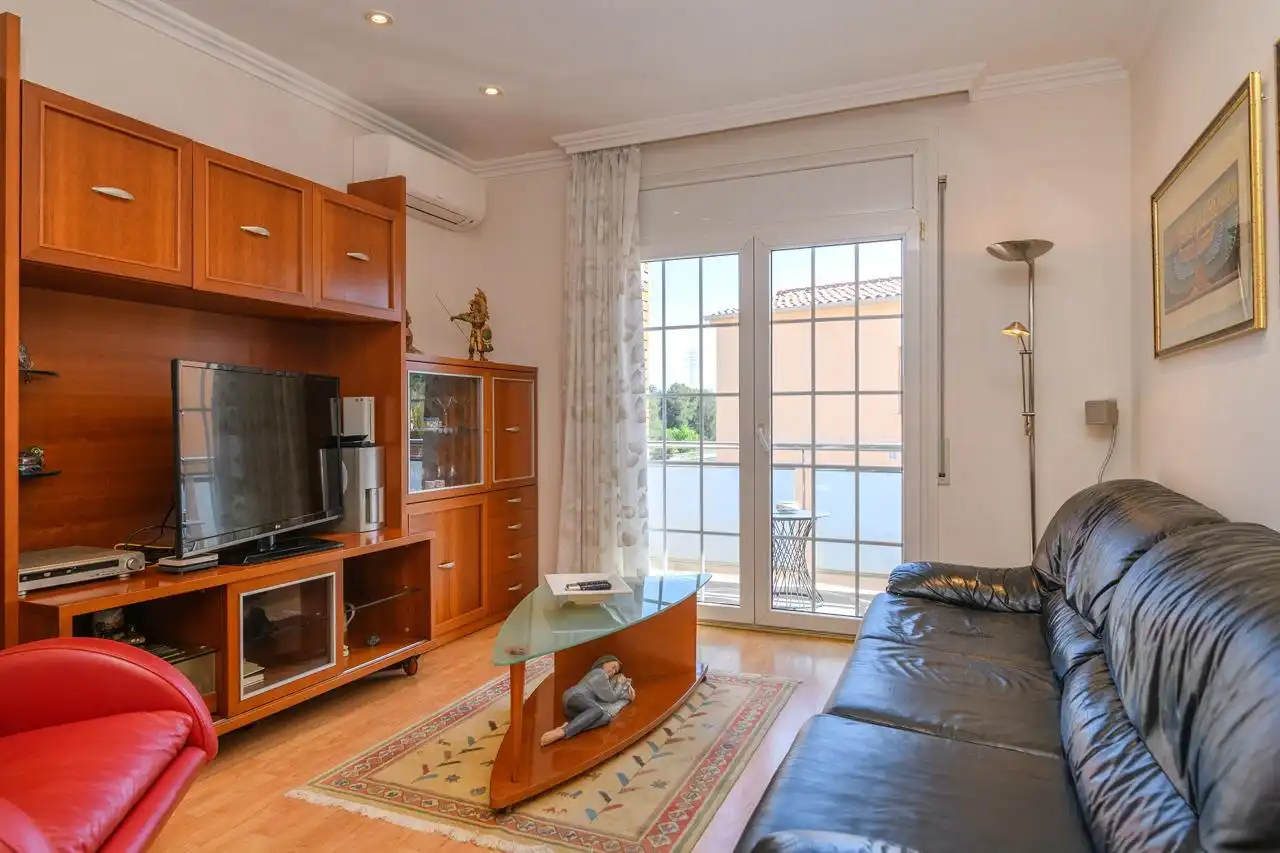 Sala d'estar de Casa o xalet en venda en Sant Joan de Vilatorrada amb Calefacció, Parquet i Terrassa