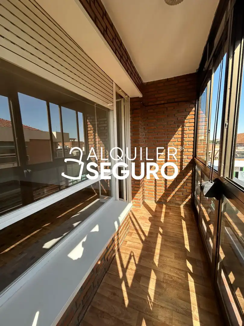 Balcony of Flat for rent in Alcalá de Henares  with Heating and Terrace