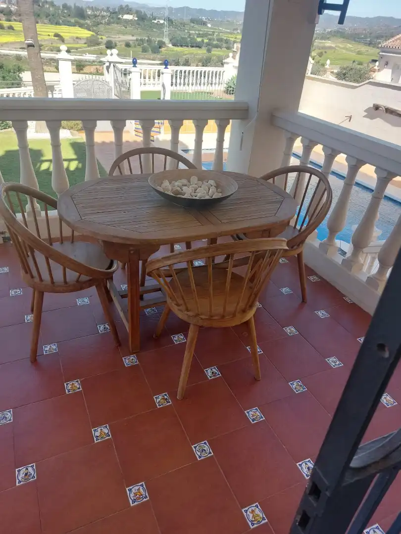 Jardín de Casa o chalet en venta en Málaga con Aire acondicionado, Jardín privado y Piscina
