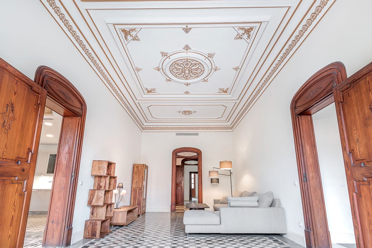 Sala d'estar de Apartament en venda en  Palma de Mallorca amb Aire condicionat