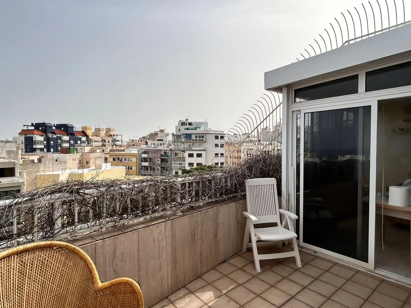 Terrasse von Dachboden zum Verkauf in Santa Cruz de Tenerife mit Privatgarten, Parkett und Schwimmbad