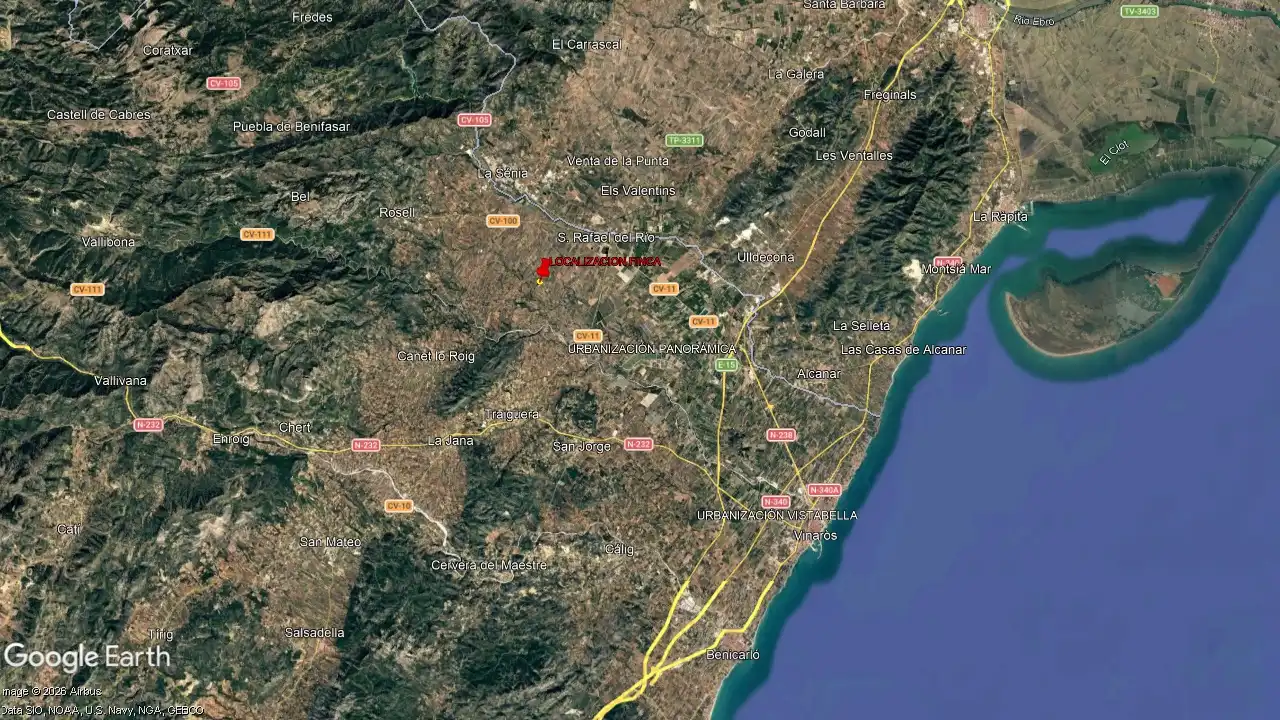Exterior view of Land for sale in Traiguera