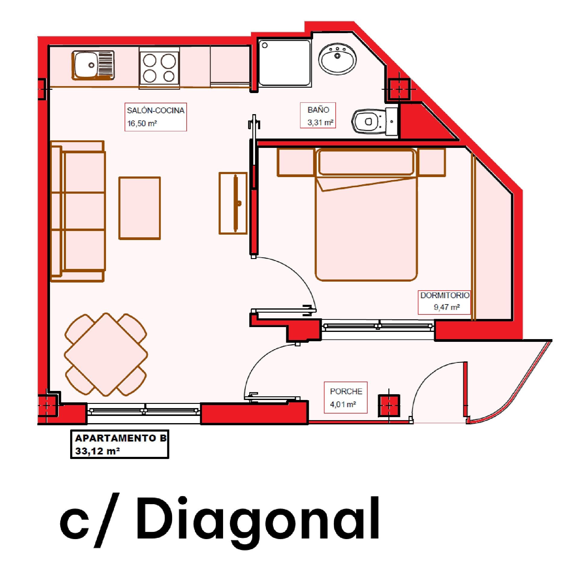 Apartament en venda a C DIAGONAL, San Antonio