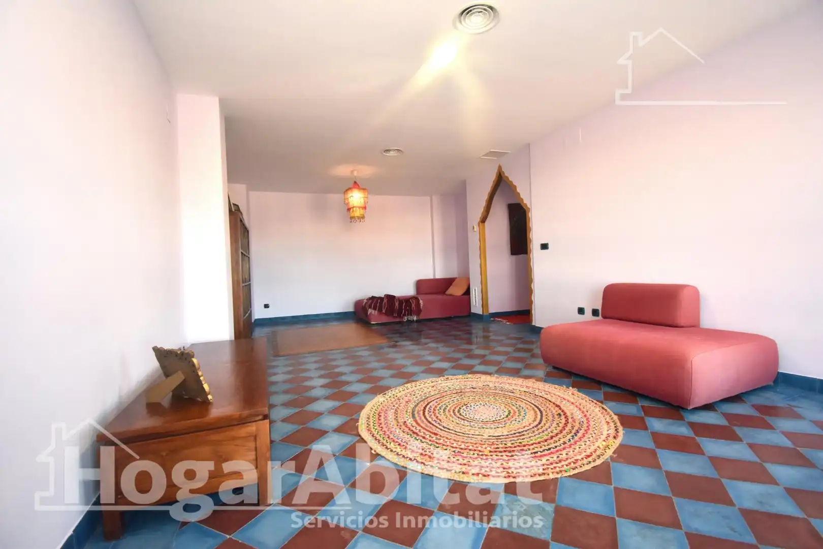Sala de estar de Piso en venta en Les Alqueries / Alquerías del Niño Perdido con Aire acondicionado y Terraza