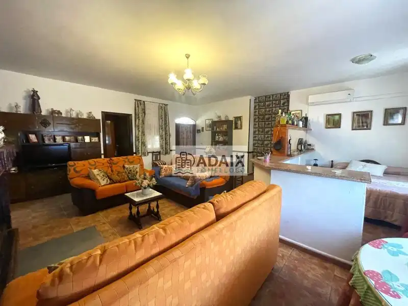 Sala de estar de Finca rústica en venta en Argamasilla de Alba con Aire acondicionado y Piscina