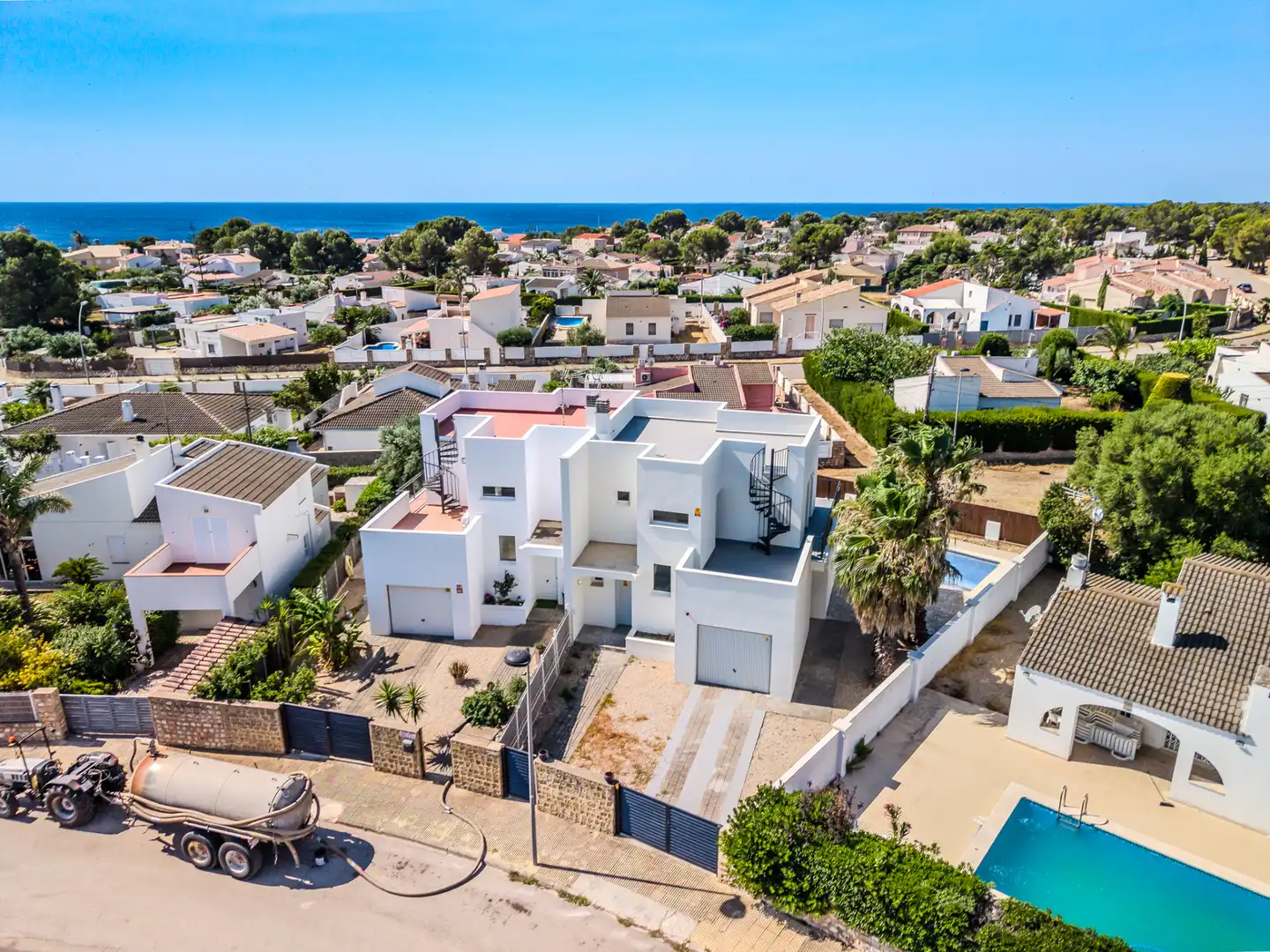 Vista exterior de Casa o chalet en venta en L'Ametlla de Mar  con Aire acondicionado, Calefacción y Jardín privado