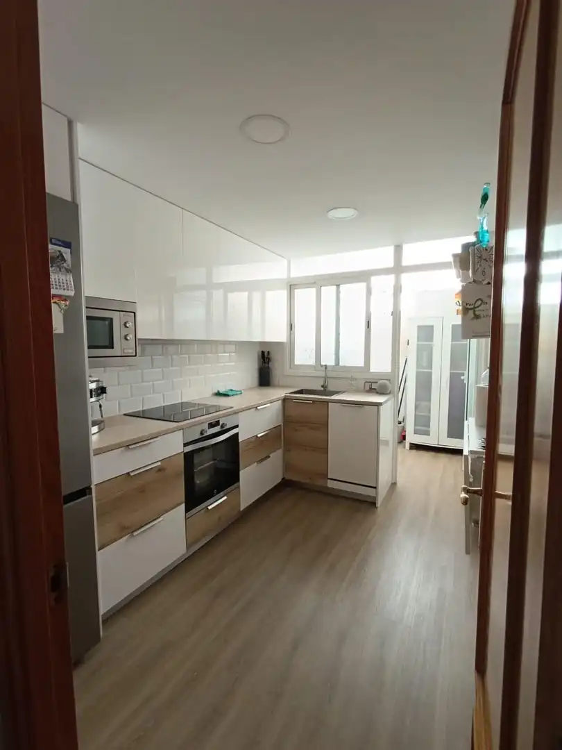 Küche von Wohnung zur Miete in Parets del Vallès mit Heizung, Parkett und Terrasse