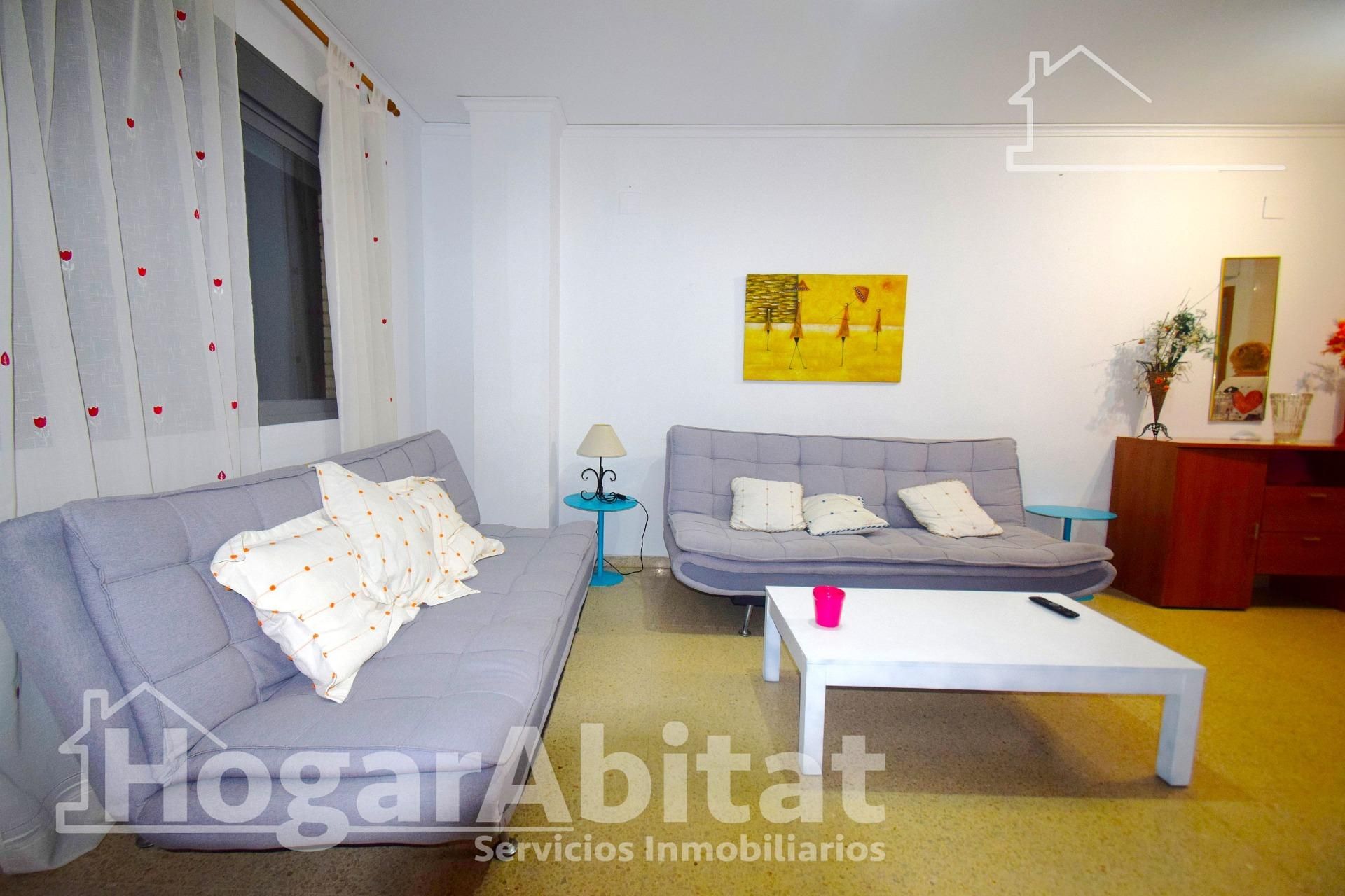 Sala de estar de Piso en venta en Sagunto / Sagunt con Terraza y Trastero