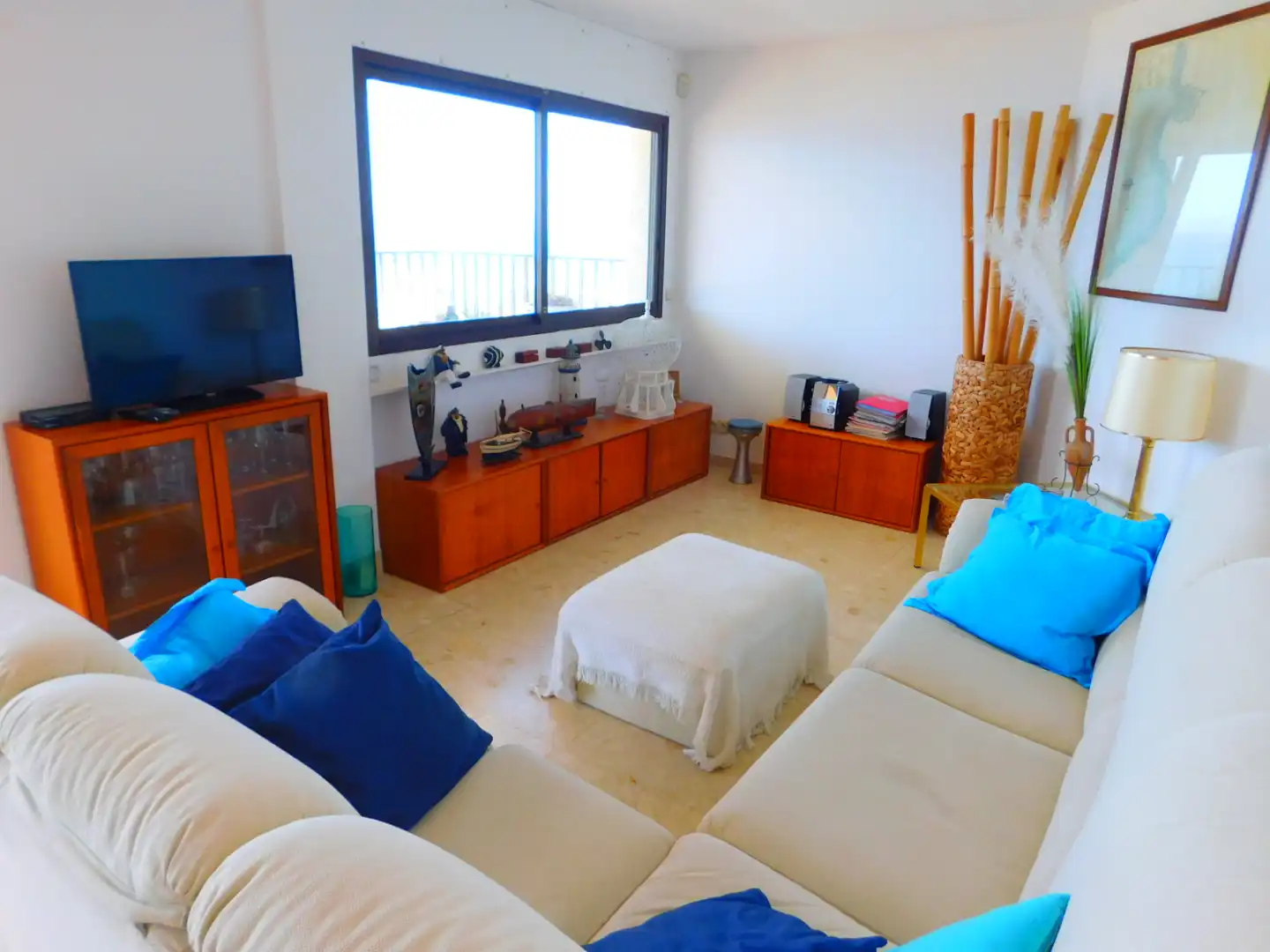 Living room of Attic for sale in Roses  with Air Conditioner, Heating and Terrace
