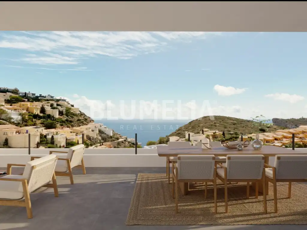 Penthouse with pool for sale in Cumbre del Sol, imagen 3