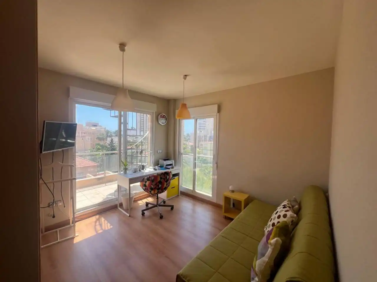 Bedroom of Attic for sale in El Campello  with Air Conditioner, Terrace and Furnished