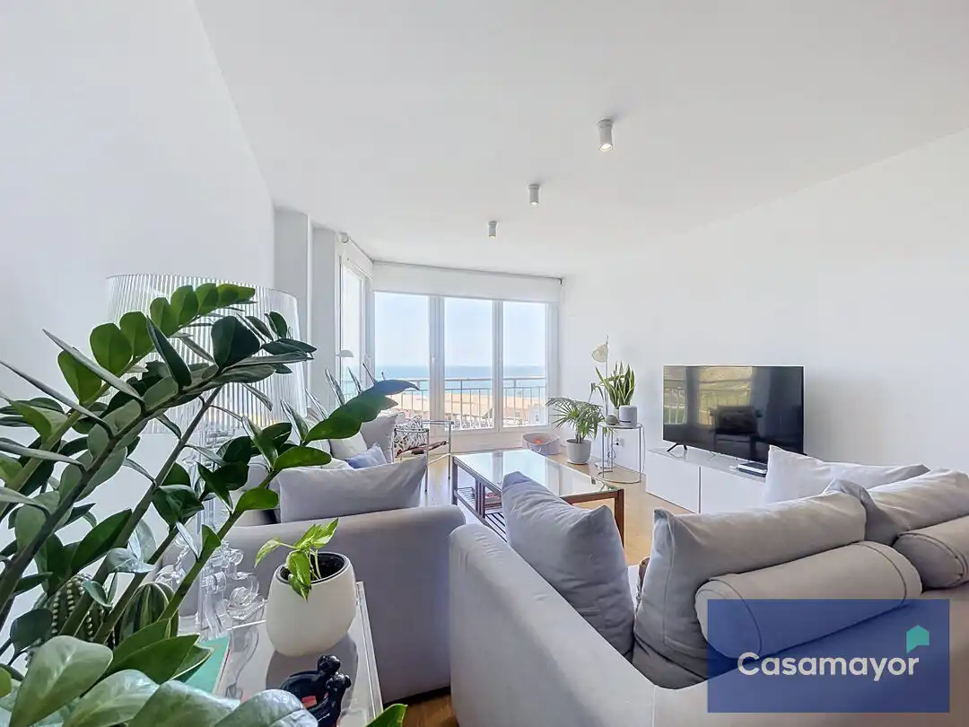 Sala d'estar de Dúplex en venda en Alicante / Alacant amb Aire condicionat