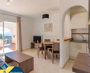 Dining room of Flat for sale in Calpe / Calp  with Terrace, Furnished and Community pool