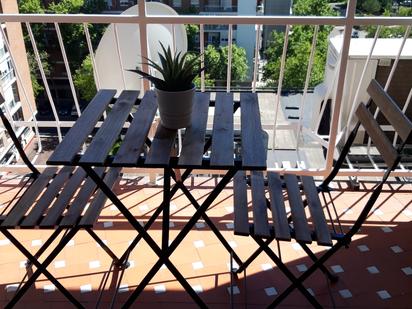 Balcony of Apartment for sale in  Madrid Capital  with Air Conditioner and Terrace