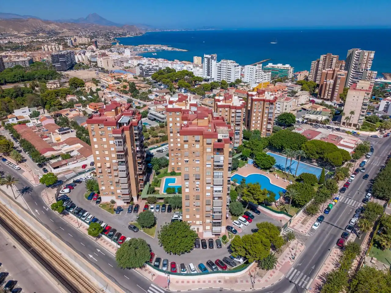 Vista exterior de Piso en venta en El Campello