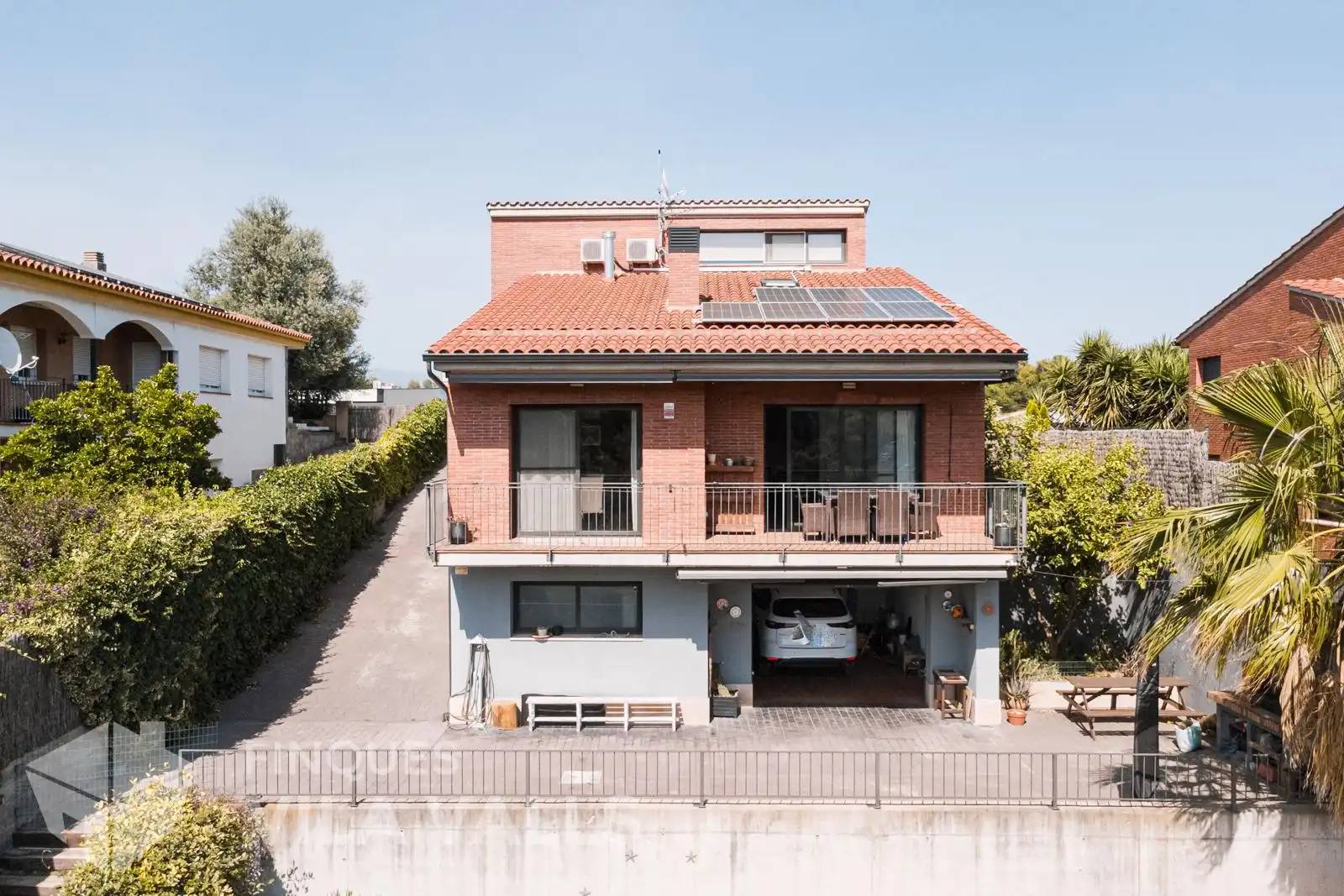 Vista exterior de Casa o chalet en venta en Caldes de Montbui con Calefacción, Jardín privado y Terraza