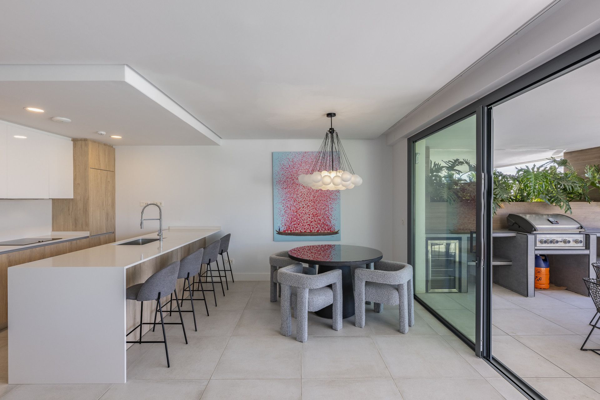 Dining room of Duplex for sale in Marbella  with Heating, Private garden and Terrace