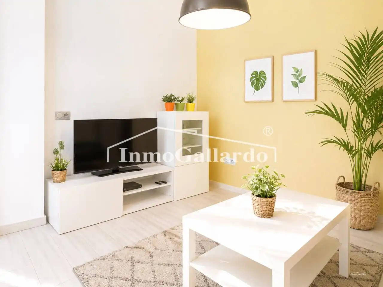 Living room of Flat for sale in Málaga  with Air Conditioner and Furnished