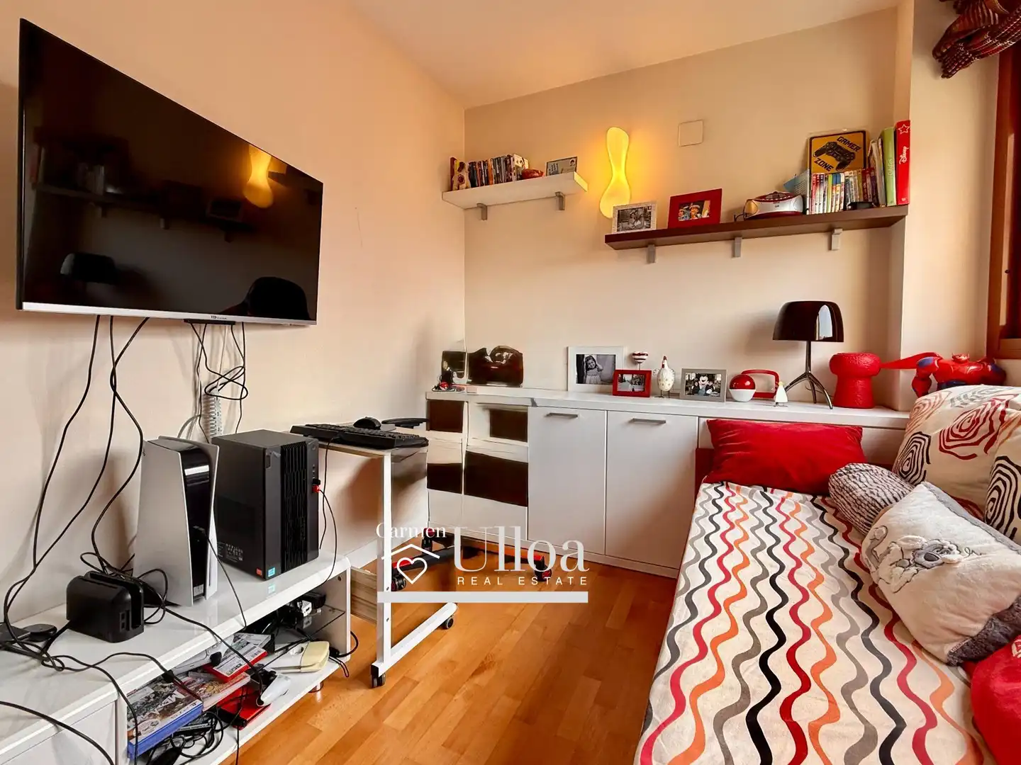 Sala de estar de Apartamento en venta en Alicante / Alacant con Aire acondicionado, Calefacción y Jardín privado