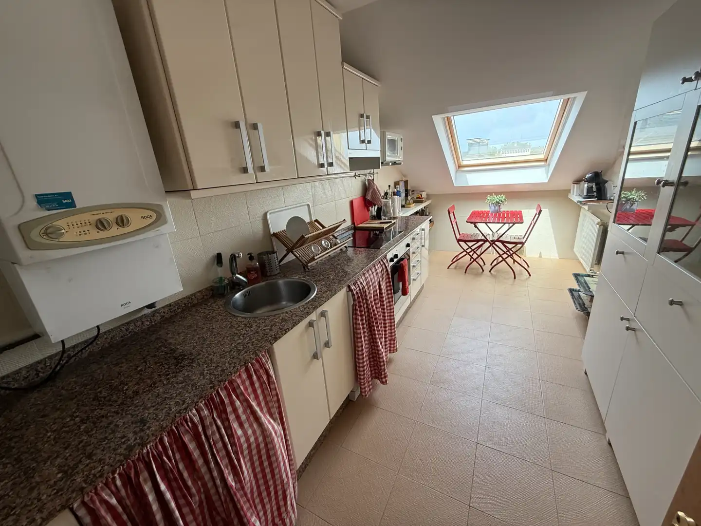Kitchen of Attic for sale in Navia  with Heating, Parquet flooring and Terrace