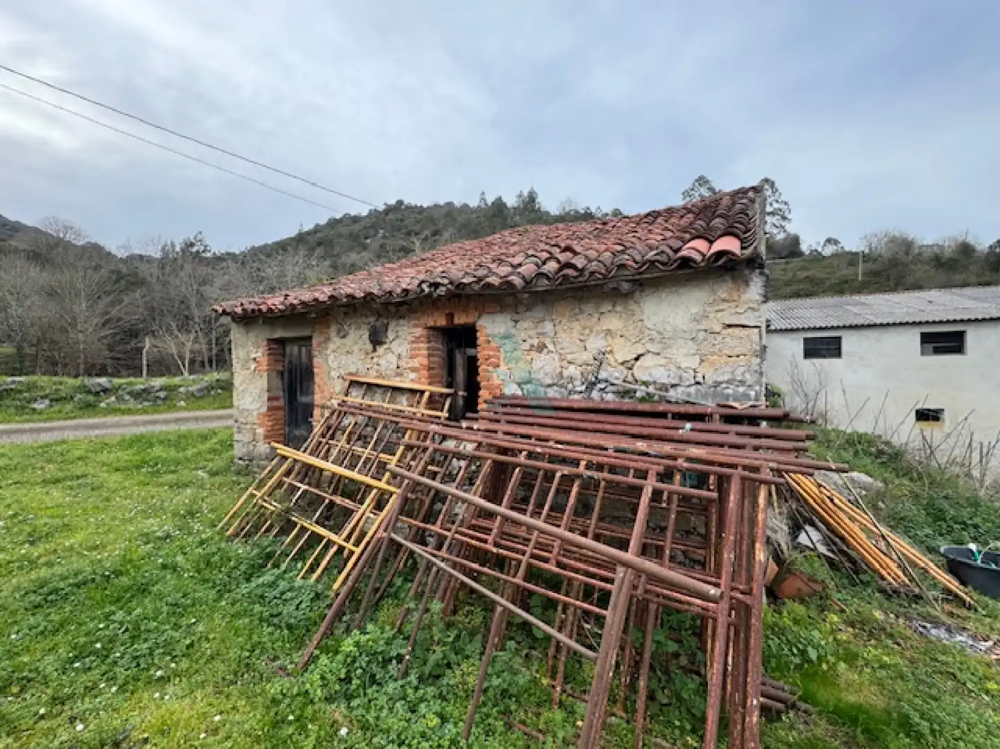 Exterior view of Industrial buildings for sale in Ribadedeva