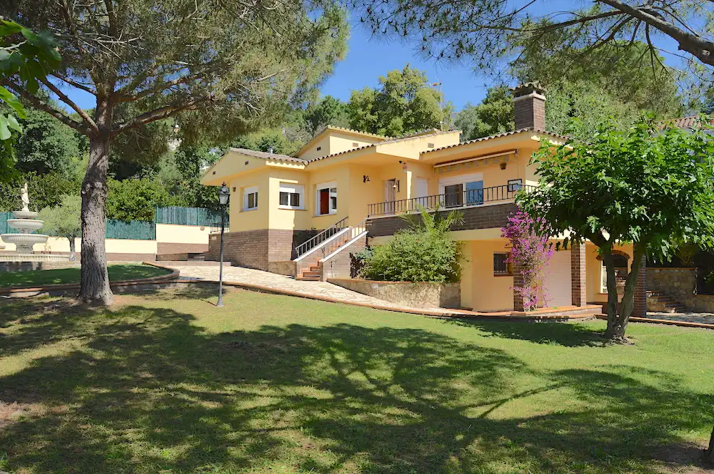 Jardín de Casa o chalet en venta en Santa Cristina d'Aro con Jardín privado