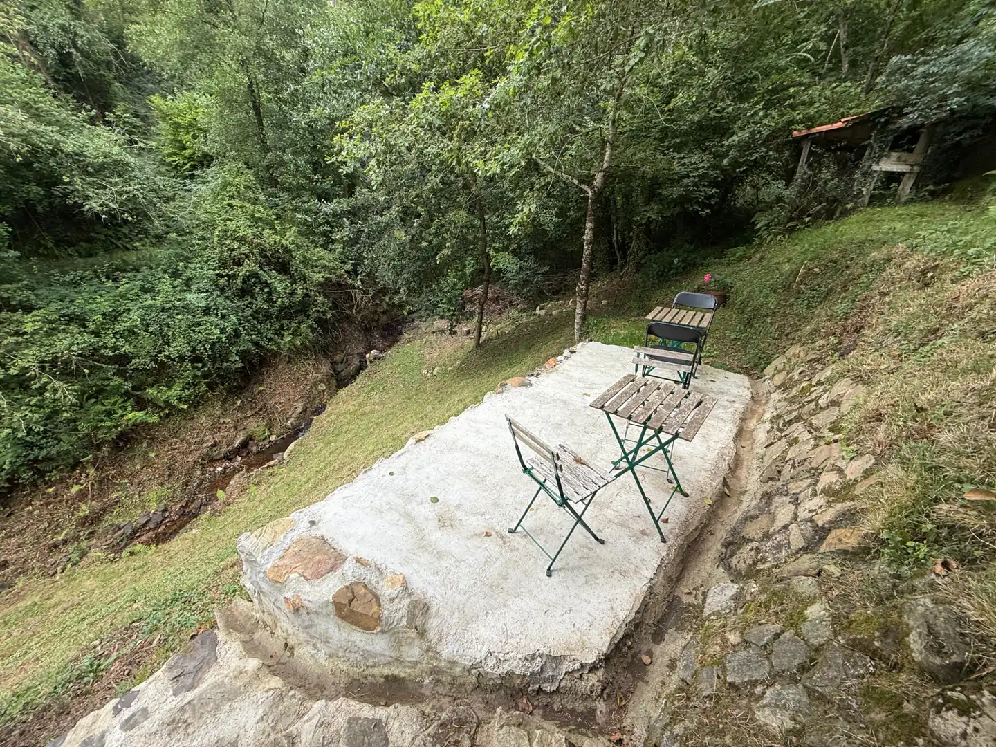 Terrassa de Casa o xalet en venda en Ribadesella amb Calefacció, Jardí privat i Parquet