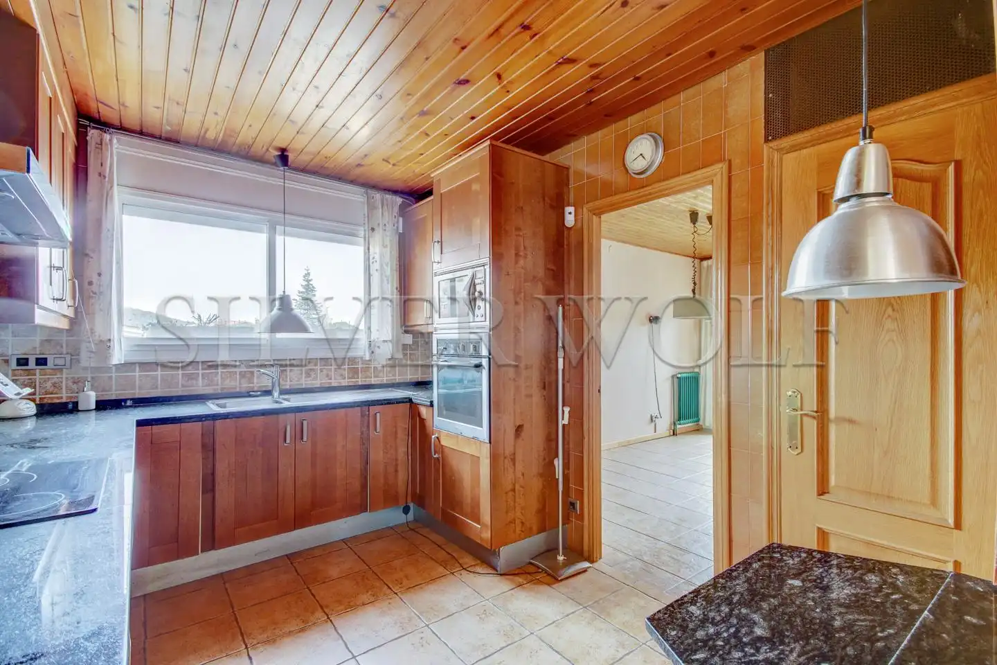 Cocina de Casa o chalet en venta en Vallirana con Calefacción, Jardín privado y Terraza