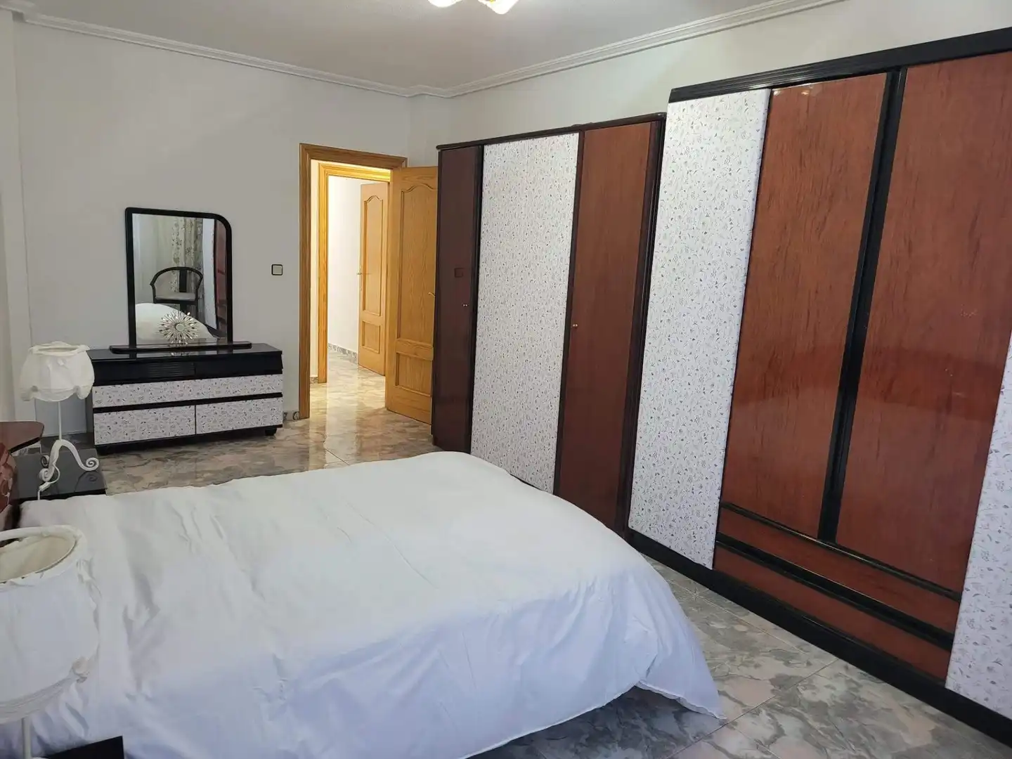 Bedroom of Flat for sale in Murcia  with Air Conditioner, Private garden and Storage room