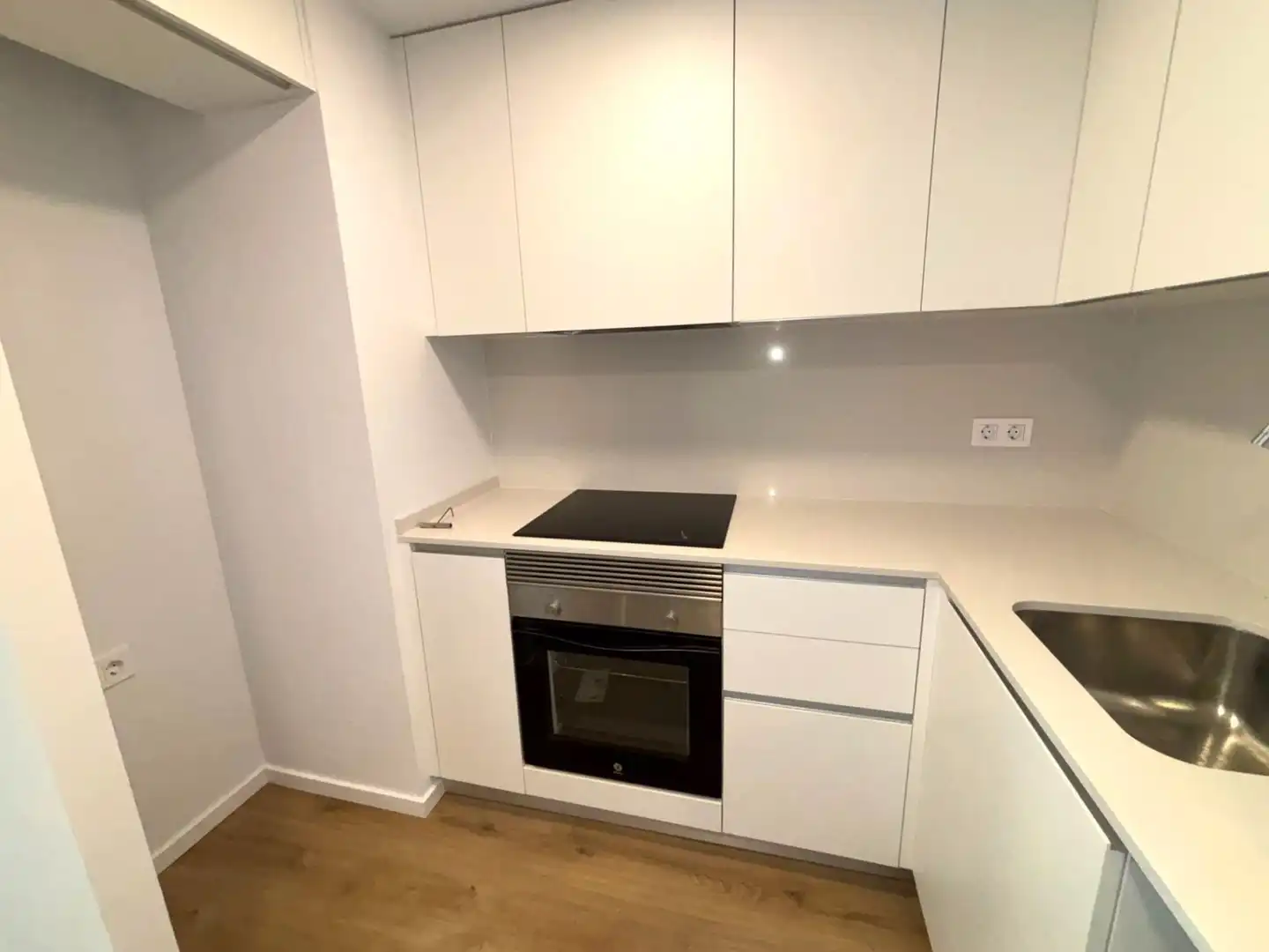 Cocina de Piso de alquiler en Murcia con Aire acondicionado, Calefacción y Terraza