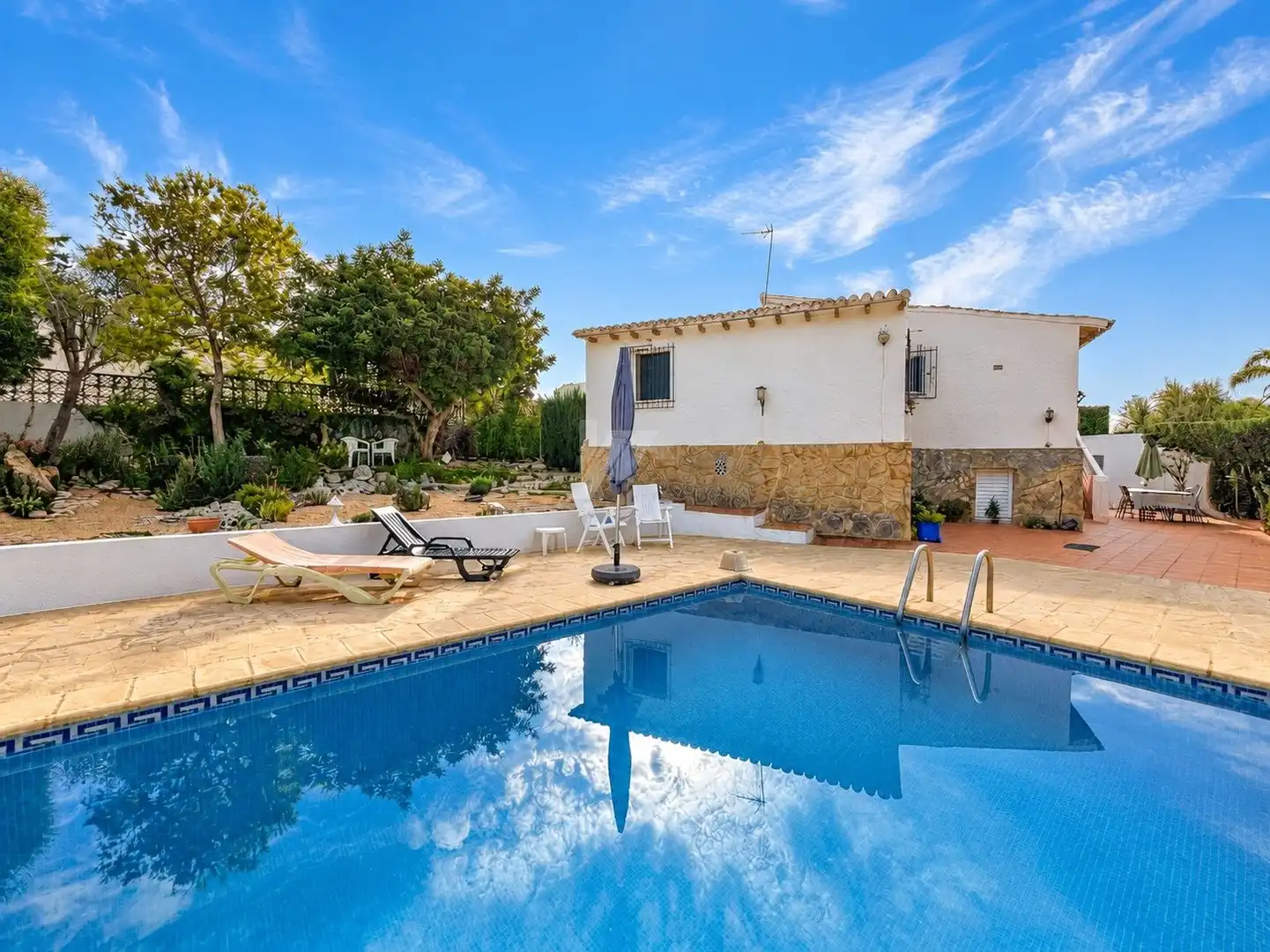 Piscina de Casa o xalet en venda en Benimeit - Tabaira