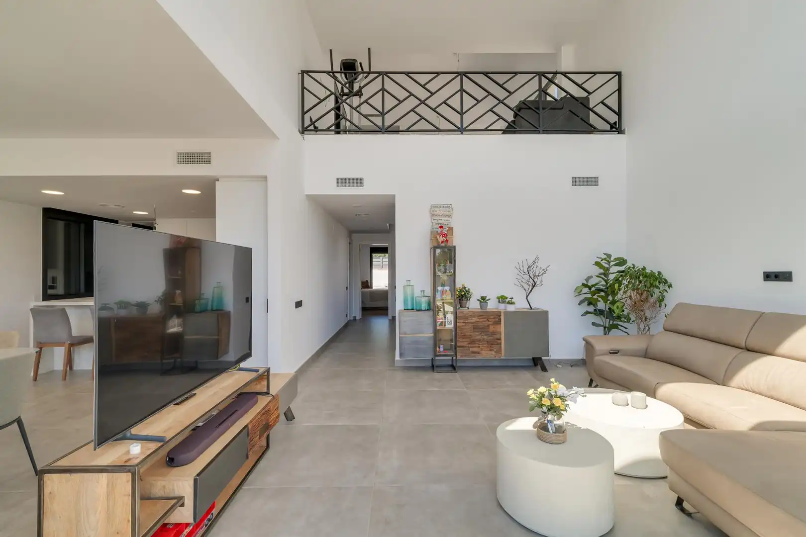 Sala d'estar de Casa o xalet en venda en Sentmenat amb Calefacció i Jardí privat