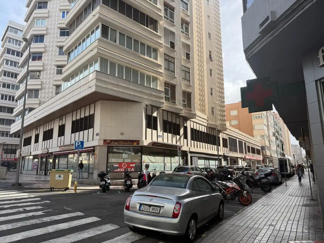 Vista exterior de Garaje en venta en Las Palmas de Gran Canaria