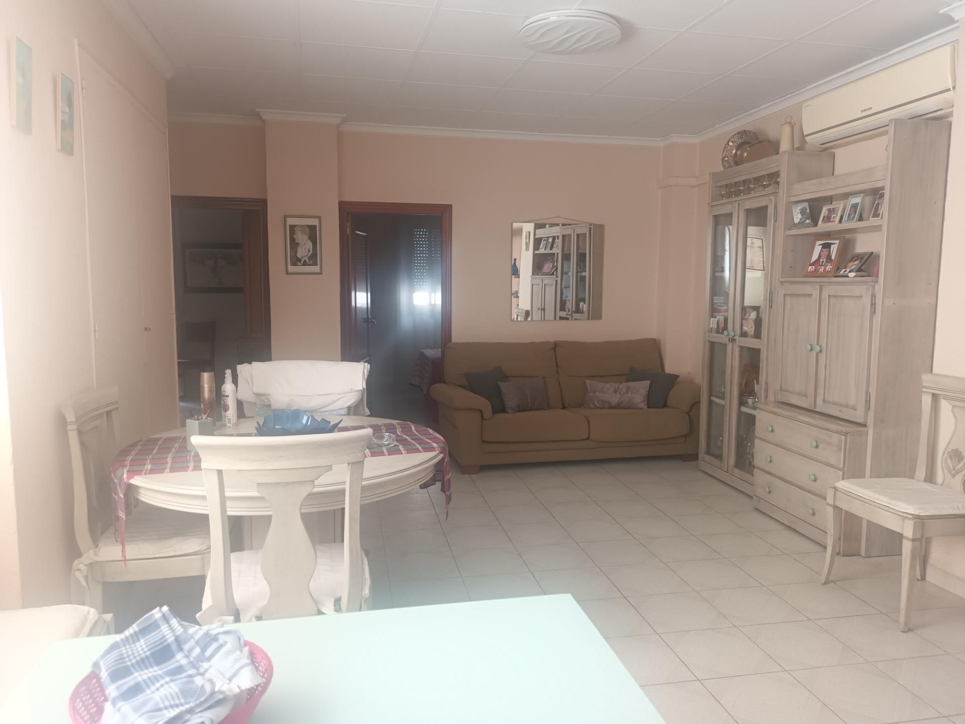 Living room of Flat for sale in Villena  with Air Conditioner and Balcony