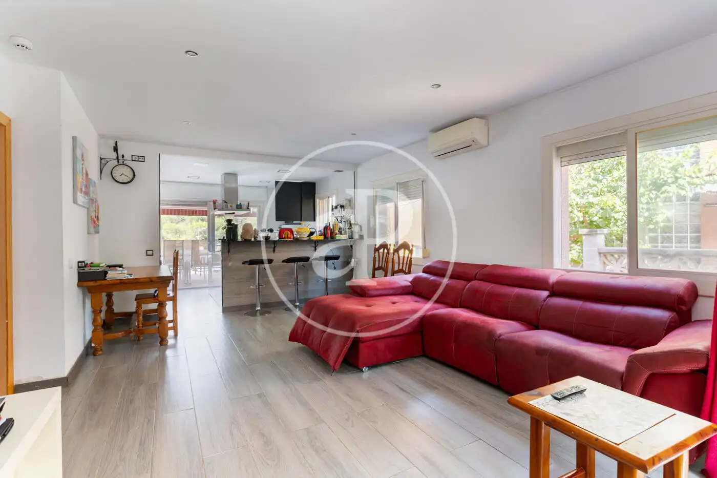Living room of Flat for sale in Rubí  with Air Conditioner, Heating and Private garden