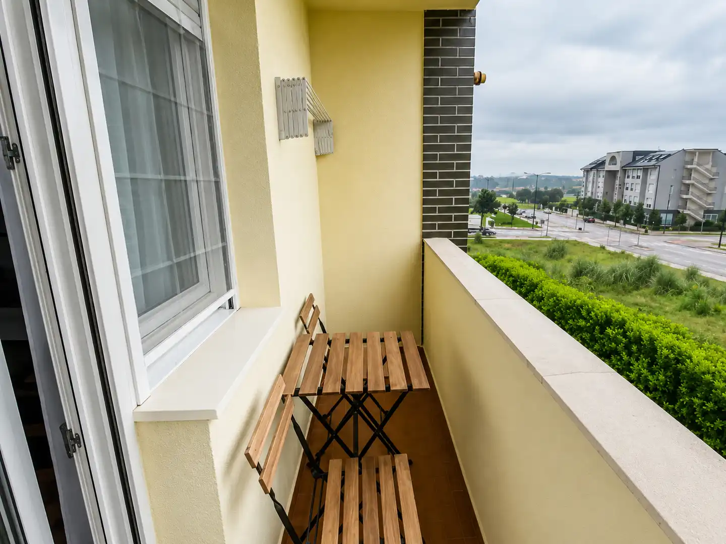 Terraza de Piso de alquiler en Suances con Calefacción, Terraza y Amueblado