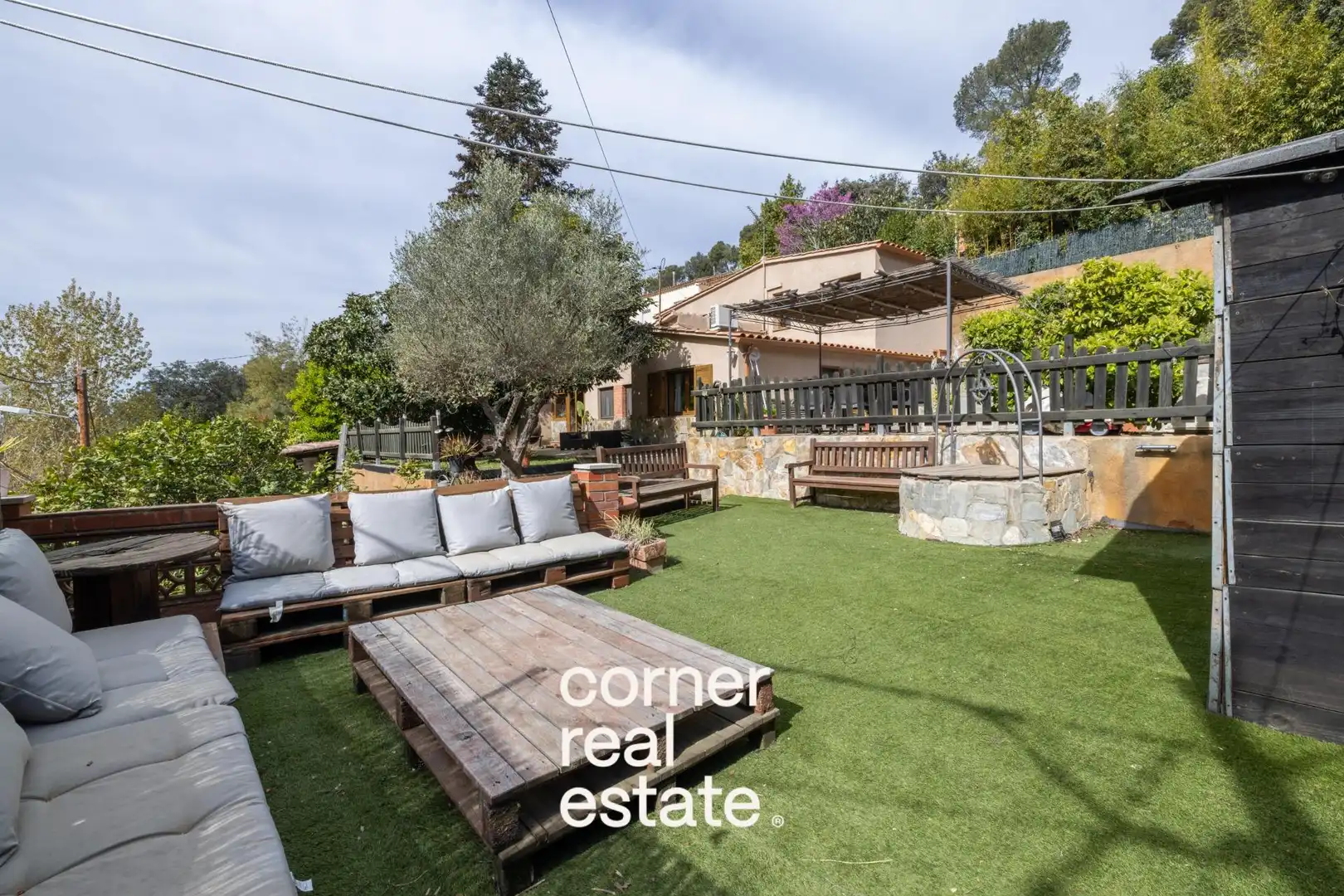 Jardín de Casa o chalet en venta en Molins de Rei con Aire acondicionado, Calefacción y Jardín privado
