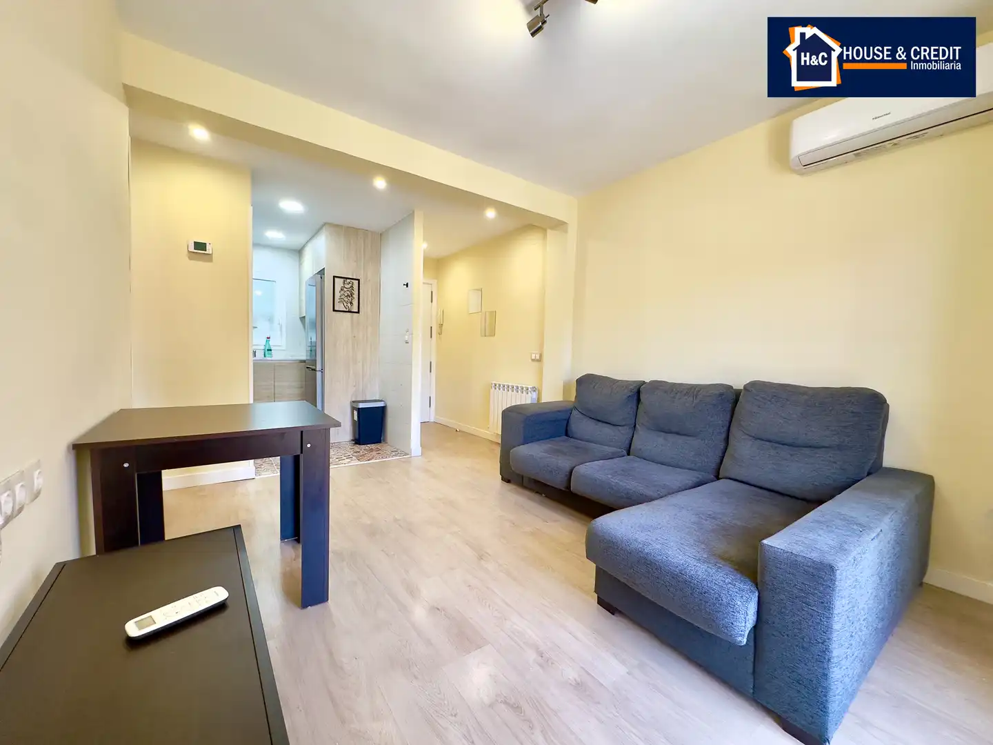 Sala de estar de Piso de alquiler en Madrid con Aire acondicionado, Calefacción y Terraza