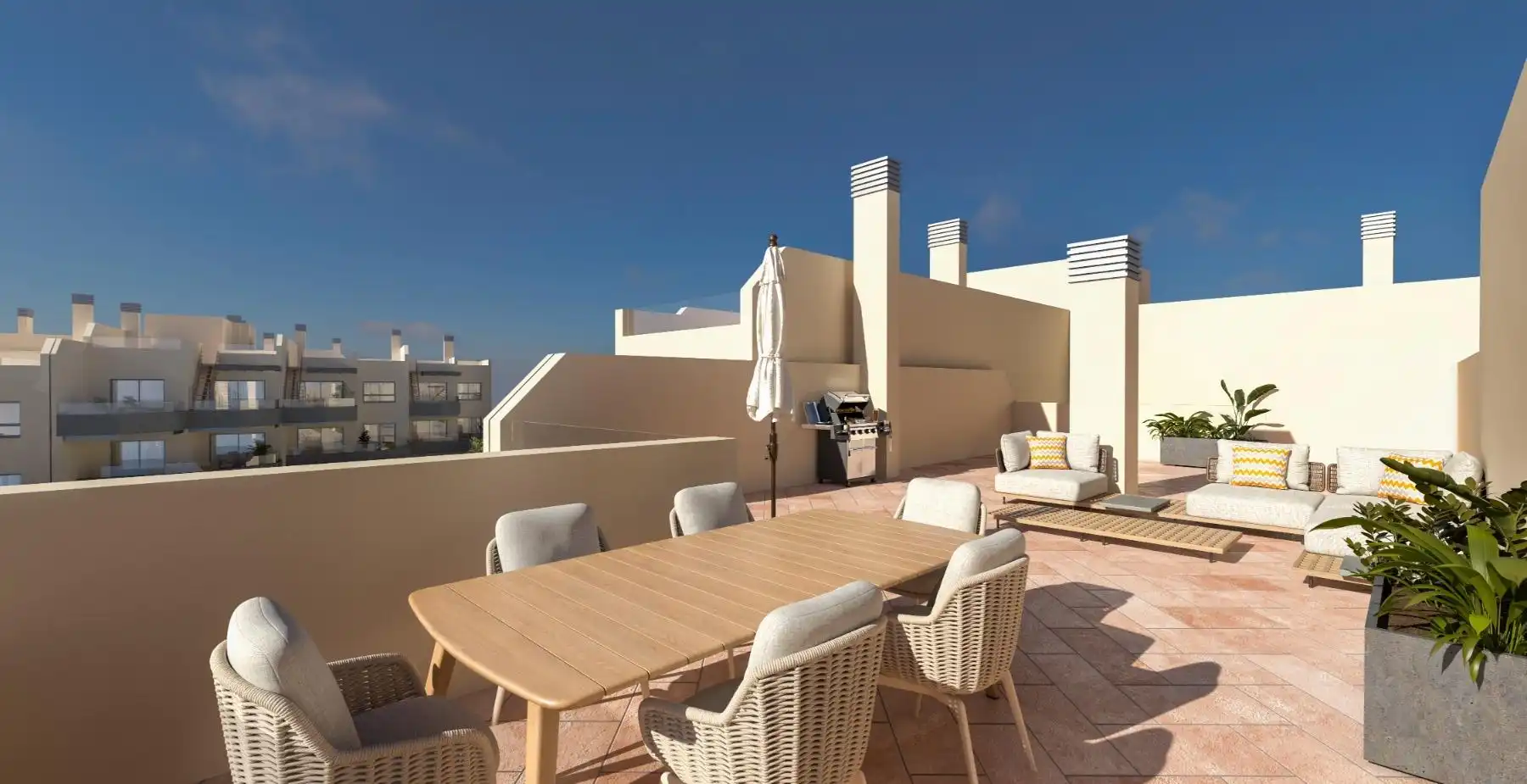 Apartament amb piscina en venda a Urbanización Santa Rosa, imagen 3
